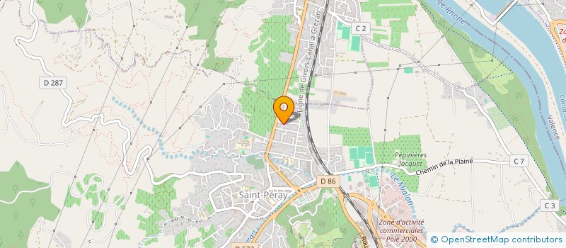 localisation de l'entreprise I-CARE DATA PROTECT à SAINT-PERAY