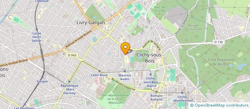 localisation de l'entreprise I'CARS à CLICHY-SOUS-BOIS