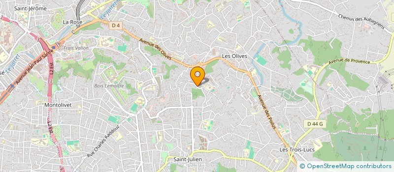 localisation de l'entreprise I-CARS  MARSEILLE