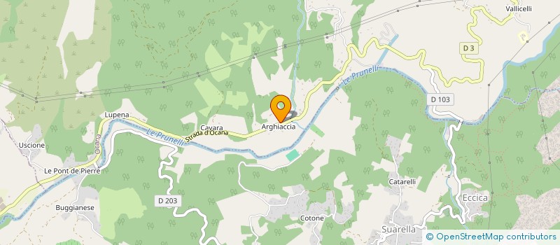 localisation de l'entreprise I CASGIONI à OCANA