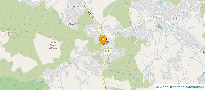 localisation de l'entreprise I CHJUCHINI à ALATA