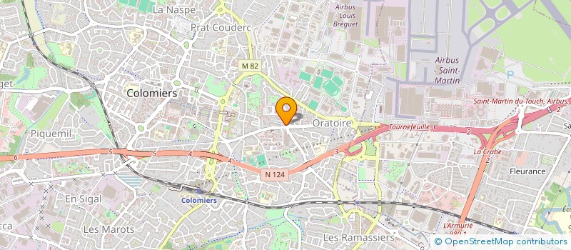 localisation de l'entreprise I.CO.LA à COLOMIERS