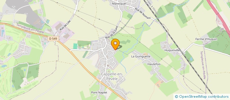 localisation de l'entreprise I-COBOTS  CAPPELLE-EN-PEVELE