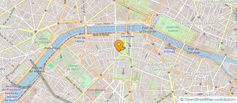 localisation de l'entreprise I'COM  PARIS