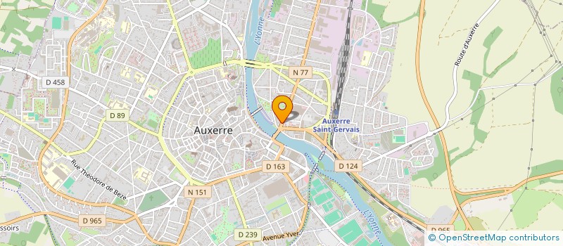 localisation de l'entreprise I' CONCEPT à AUXERRE