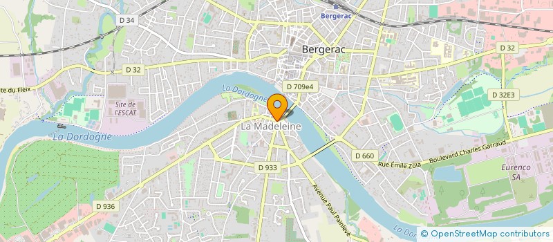 localisation de l'entreprise I-CONEX à BERGERAC