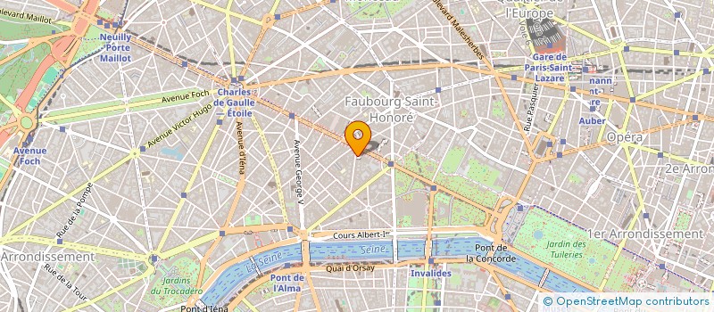 localisation de l'entreprise I-CONSEIL  PARIS