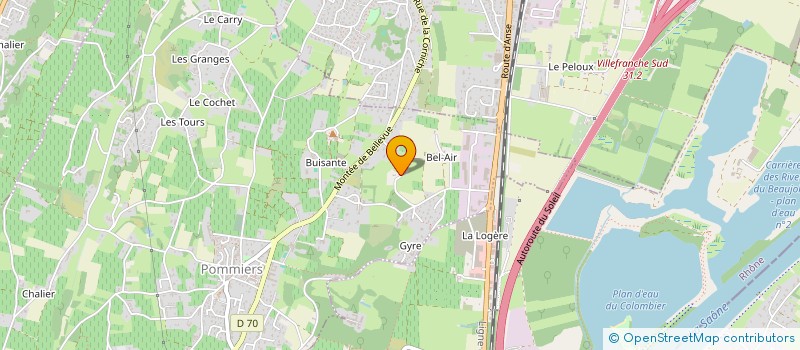 localisation de l'entreprise I.CONSEIL  POMMIERS