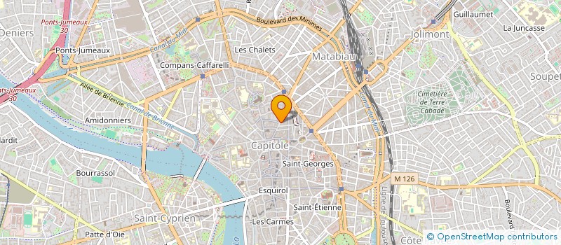 localisation de l'entreprise I-CONSULT  TOULOUSE