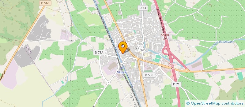 localisation de l'entreprise I-CONSULTANT CONSTRUCTION ET EXPERTISES à SENAS