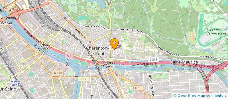 localisation de l'entreprise I CONSULTING  SAINT-MAURICE