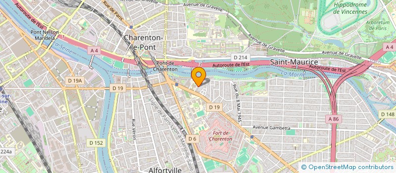 localisation de l'entreprise I-COOL à MAISONS-ALFORT