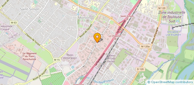 localisation de l'entreprise I CUBE RESEARCH à TOULOUSE