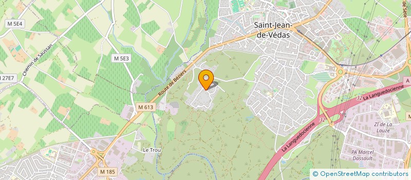 localisation de l'entreprise I CUCINI  SAINT-JEAN-DE-VEDAS