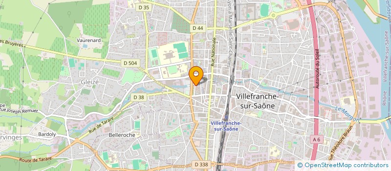 localisation de l'entreprise I D 2 à PORTE-DES-PIERRES-DOREES