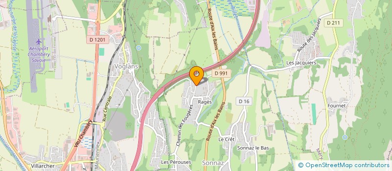 localisation de l'entreprise I.D.C  SONNAZ