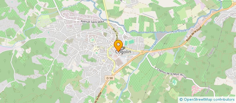 localisation de l'entreprise I.D.C GROUP à COGOLIN