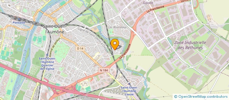 localisation de l'entreprise I.D CERAMIQUE à SAINT-OUEN-L'AUMONE