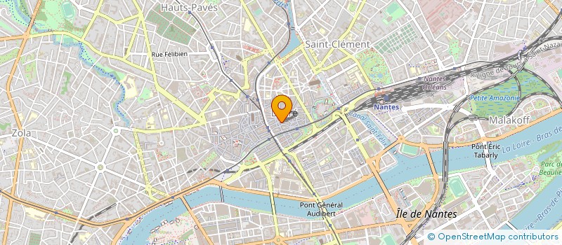 localisation de l'entreprise I.D. COM EXO COSM à NANTES