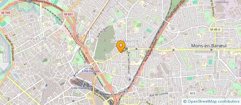 localisation de l'entreprise I.D CONCEPT à LILLE