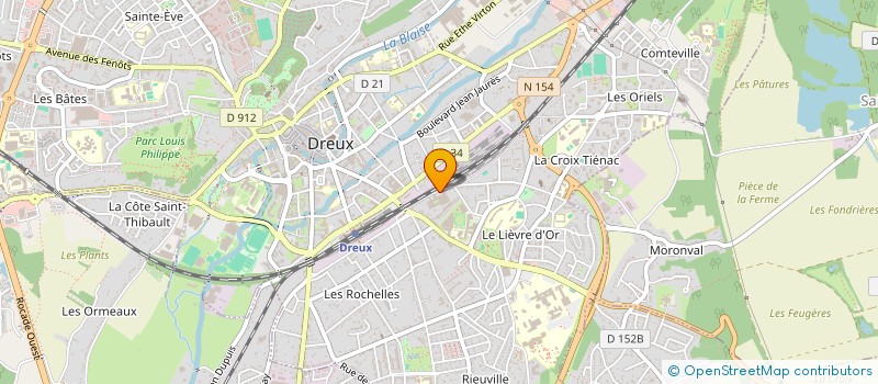 localisation de l'entreprise I D E à DREUX