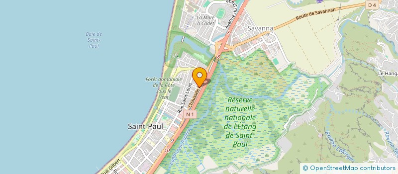 localisation de l'entreprise I.D.E.A.L. AUTO à SAINT-PAUL