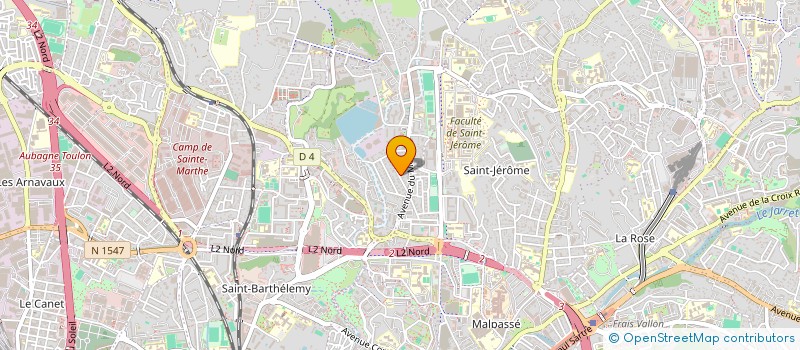 localisation de l'entreprise I.D.E.L à MARSEILLE
