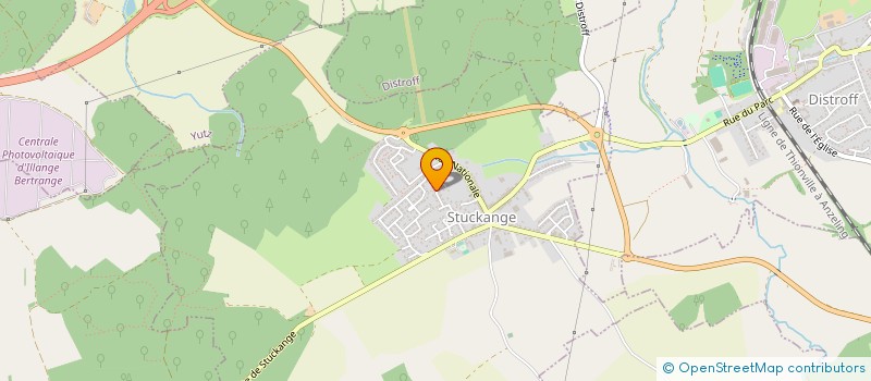 localisation de l'entreprise I.D.E SARL (OU  INGENIERIE DU DEVELOPPEMENT ECONOMIQUE )  STUCKANGE