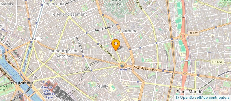 localisation de l'entreprise I&D ENTREPRISES  PARIS