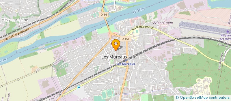 localisation de l'entreprise I.D.F IMMO à LES MUREAUX