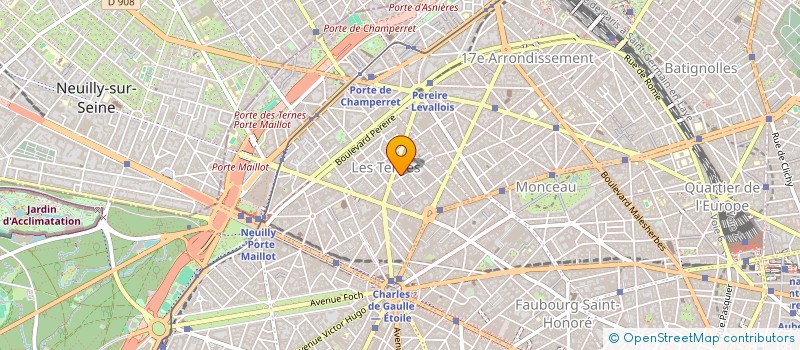 localisation de l'entreprise I.D.F ROAD  PARIS