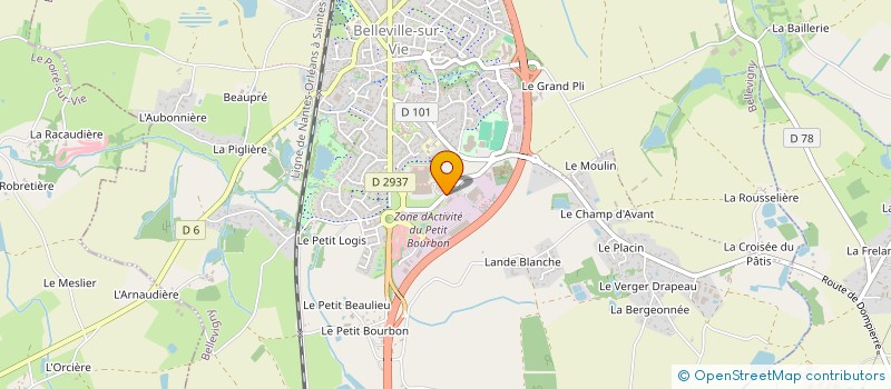 localisation de l'entreprise I.D. FINANCES  BELLEVIGNY