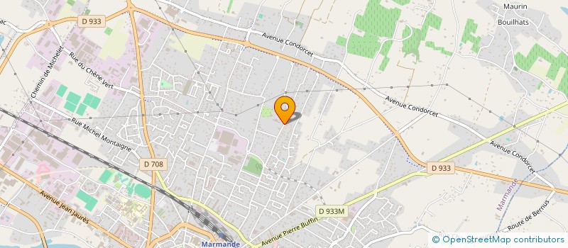 localisation de l'entreprise I.D.G.A  MARMANDE