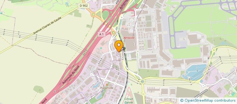 localisation de l'entreprise I D L  ROISSY-EN-FRANCE