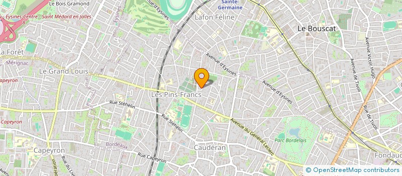 localisation de l'entreprise I D LEG.4  BORDEAUX