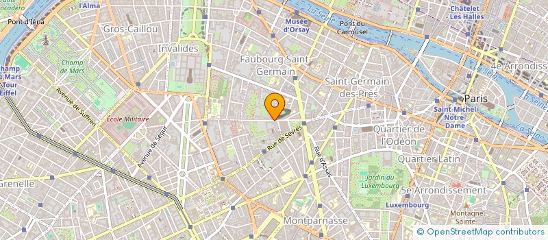 localisation de l'entreprise I.D.M. IMPRIMERIE MARCEAU à PARIS