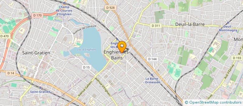 localisation de l'entreprise I.D. PACK SARL à ENGHIEN-LES-BAINS
