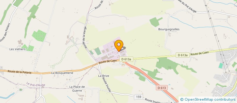 localisation de l'entreprise I.D.R.  SAINT-DESIR