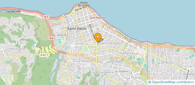 localisation de l'entreprise I.D.S. à SAINT-DENIS