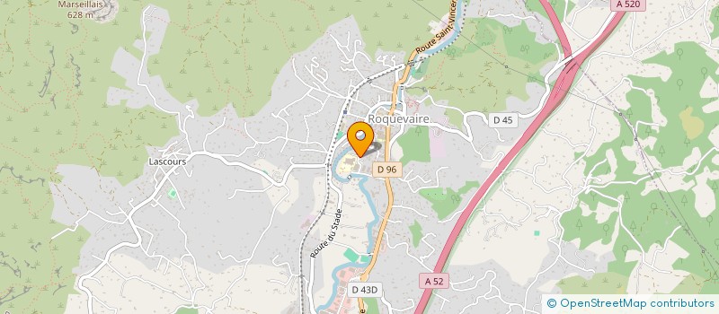 localisation de l'entreprise I.D.S.A  ROQUEVAIRE