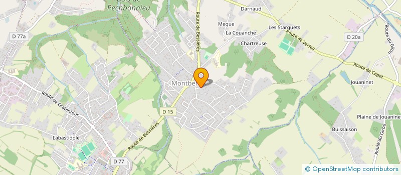 localisation de l'entreprise I.D'SEED  MONTBERON