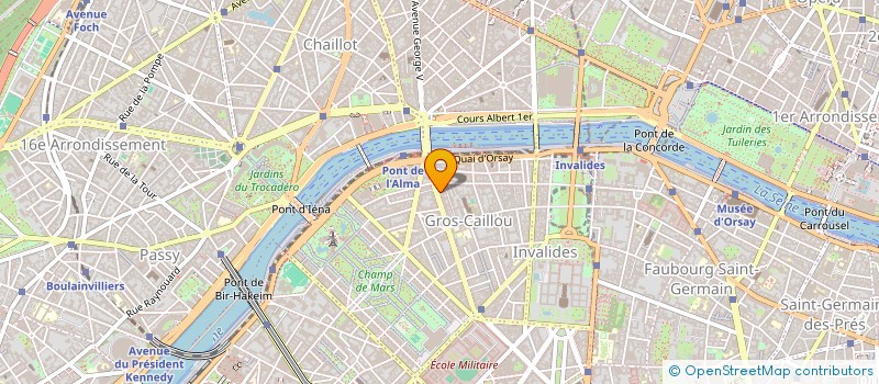 localisation de l'entreprise I.D.V.I à PARIS