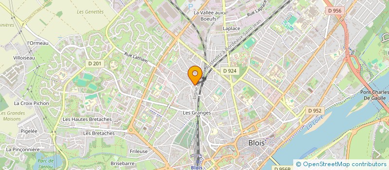 localisation de l'entreprise I DANCE  BLOIS