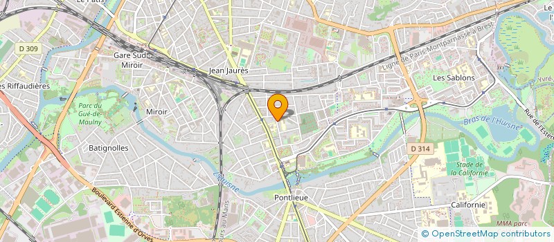 localisation de l'entreprise I DARE  LE MANS