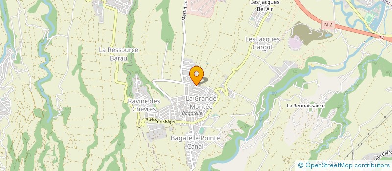 localisation de l'entreprise I.DE.PRO FORMATION SARL  SAINTE-SUZANNE