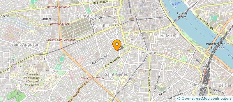 localisation de l'entreprise I DE VALBRAY INTERIOR DESIGN  BORDEAUX