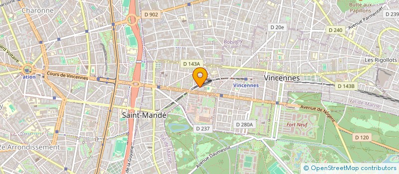 localisation de l'entreprise I DO IT FOR YOU à VINCENNES