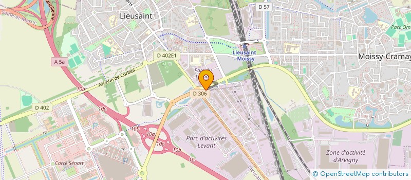 localisation de l'entreprise I-DOM HOLDING à MOISSY-CRAMAYEL