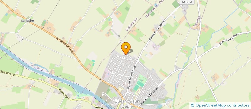 localisation de l'entreprise I.DOOSE à QUESNOY-SUR-DEULE