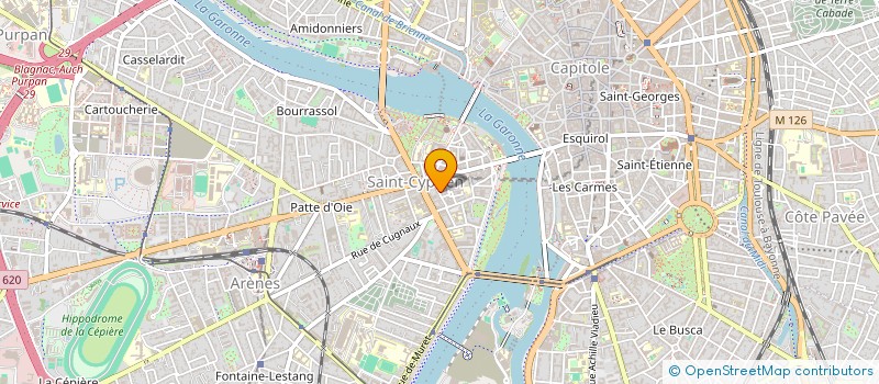 localisation de l'entreprise I-DPROJECT à TOULOUSE